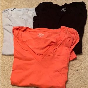 J crew bundle of short sleeve shirts